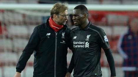 Christian Benteke (r.) fühlt sich von Jürgen Klopp ignoriert