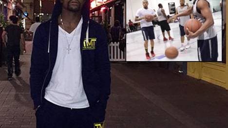 Ein richtig guter Basketballer: Floyd Mayweather Jr.
