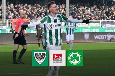 Lucky Punch! Aufsteiger schockt Fürth spät