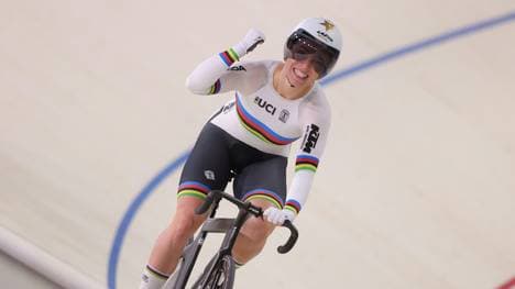 Emma Hinze in Grenchen/Schweiz auf Erfolgskurs