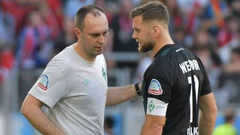Nach einer schwierigen Woche wollen Trainer Ole Werner und Goalgetter Niclas Füllkrug mit Werder wieder gewinnen