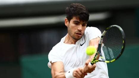 Carlos Alcaraz steht im Halbfinale in Wimbledon