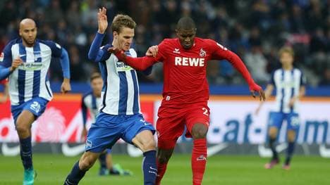 Hertha BSC, 1. FC Köln, Bundesliga, Anthony Modeste, Sebastian Langkampf