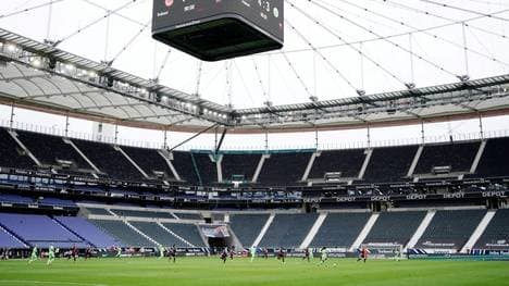 Frankfurt erhöht Zuschauerkapazität auf 40.000