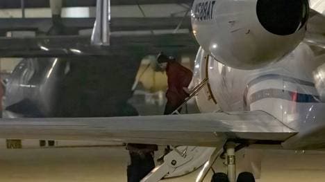 Brittney Griner bei ihrer Ankunft in San Antonio