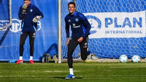 Robert Glatzel steht vor seinem Comeback beim HSV