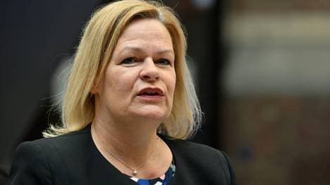 Faeser sieht "Spiel mit einer klaren Botschaft"