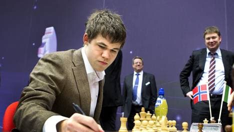 Norwegian chess player Magnus Carlsen wi