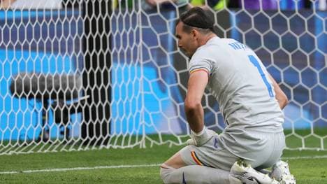 Florin Nita kassierte im Achtelfinale gegen die Niederlande drei Gegentore