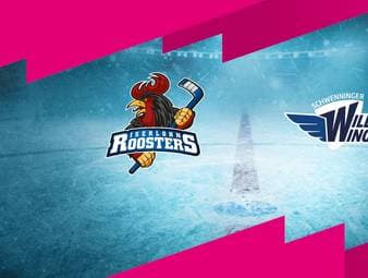 Iserlohn Roosters - Schwenninger Wild Wings: Tore und Highlights | PENNY DEL