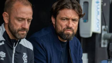 Nicht glücklich: Russell Martin (r.)