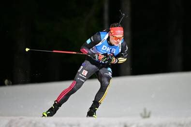 Deutscher Biathlet setzt Zeichen