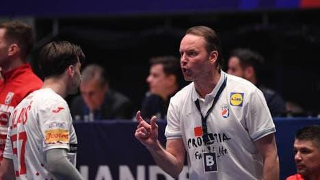Der kroatische Nationaltrainer Dagur Sigurdsson verlor mit seiner Mannschaft das Finale der Handball-WM gegen Dänemark