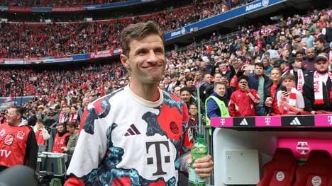 Thomas Müller am Samstag in der Allianz Arena