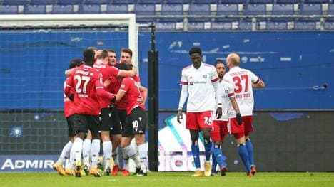 Hannover 96 brachte dem Hamburger SV die nächste Niederlage bei