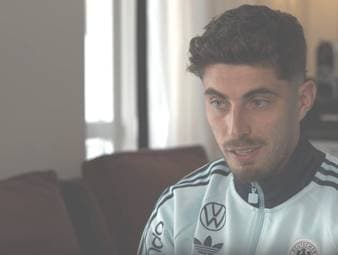 Kai Havertz spricht über den Konkurrenzkampf in der DFB-Offensive und hebt dabei auch die Qualitäten seiner Stürmer-Kollegen Deniz Undav und Nick Woltemade hevor. 
