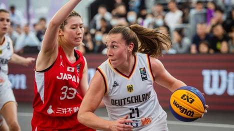 Brunckhorst (r.) steht im Aufgebot der 3x3-WM