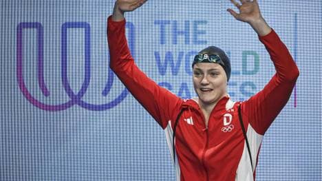 Unschlagbar im Becken: Nina Holt