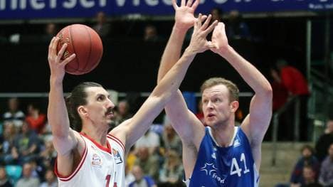 Nihad Djedovic war in Frankfurt einer der Matchwinner und mit zwölf Punkten gemeinsam mit drei weiteren Bayern Topscorer des Meisters