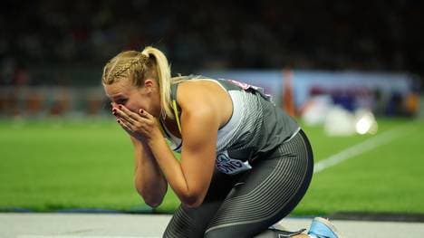 Christin Hussong jubelt über EM-Gold in Berlin