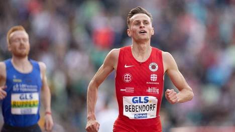 Karl Bebendorf ist Deutscher Meister über 3000 Meter
