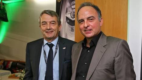 Hansi Müller Wolfgang Niersbach Club Of Former German National Players Meeting