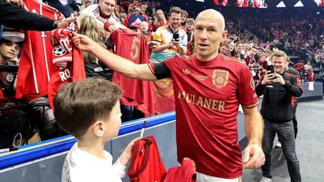 Arjen Robben beim Beckenbauer Cup im März 