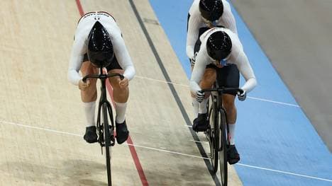 Das deutsche Trio fährt um Bronze