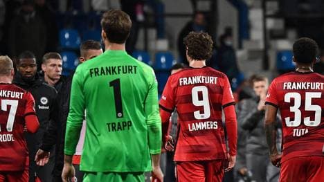 Eintracht Frankfurt kommt in dieser Saison noch nicht in die Spur