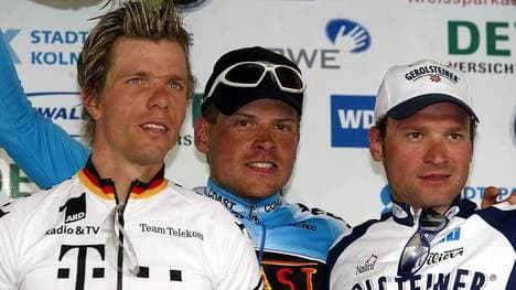 Danilo Hondo fuhr zu aktiven Zeiten auch noch gegen Jan Ullrich - hier 2003 beim Rennen Rund um Köln