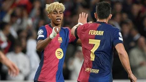 Yamal und Torres bejubeln das 2:2