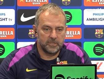 Barça-Trainer Hansi Flick kontert Gerüchte, wonach Sportdirektor Deco ihn gebeten haben soll, eine Strafe gegen Barca-Juwel Lamine Yamal nach seiner angeblichen Verspätung vor dem PSG-Spiel aufzuheben.