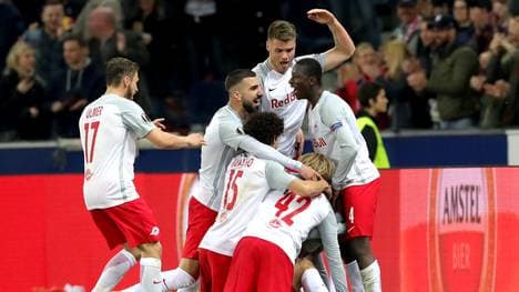 Der FC Salzburg setzte sich gegen Lazio Rom durch