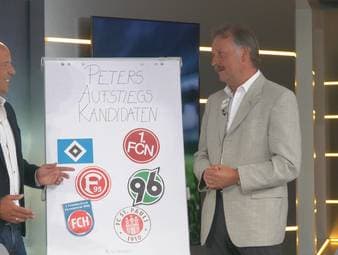 SPORT1-Experte Peter Neururer analysiert die möglichen Aufstiegskandidaten der zweiten Bundesliga. Die Trainerlegende sieht sechs Vereine in der engeren Auswahl.