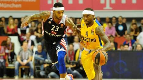 Tyrese Rice (r.) gewann mit Maccabi Tel Aviv die EuroLeague