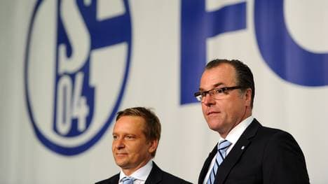 Schalke 04 Clemens Tönnies Horst Heldt