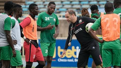 Kenia Nationaltrainer Sebastien Migne