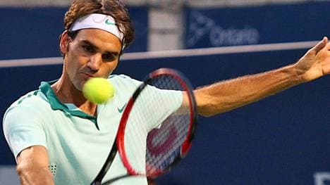 Roger Federer kämpft gege Jo-Wilfried Tsonga um seinen 80. Titel