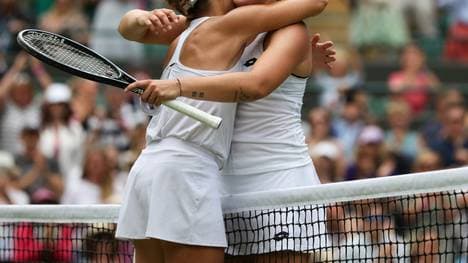 Niemeier (r.) und Maria (l.) spielen gegen Brasilien