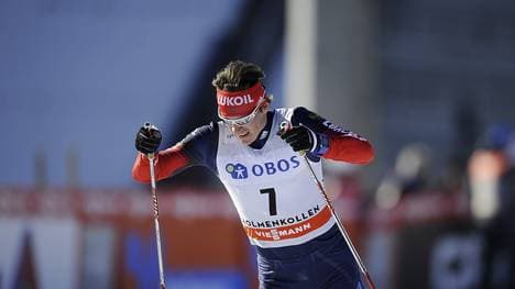 Maxim Wylegschanin scheidet beim Klassiksprint in der Qualifikation aus