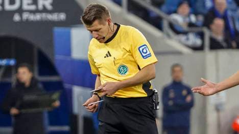 Schiedsrichter Patrick Ittrich erlebte beim Spiel Hoffenheim vs. Leipzig eine besondere Szene