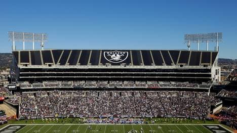 Stadion der Oakland Raiders