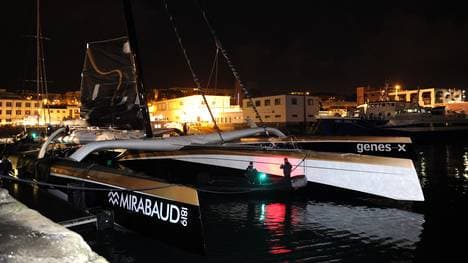 Das Boot "Spindrift 2"  schaffte keinen neuen Weltrekord