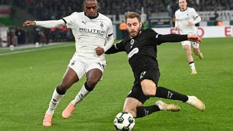 Herrmann kam nur zweimal für die Profis zum Einsatz