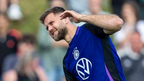 Niclas Füllkrug nahm am Sonntag nicht am Spielersatztraining des DFB-Teams teil