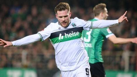 Für den Traum vom Aufstieg ist Hannover weiter auf die Treffer von Stürmer Benjamin Källman angewiesen! 