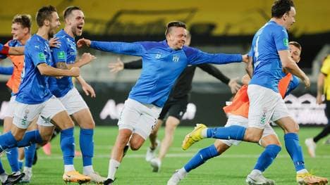 Der KI Klaksvik feiert ersten Sieg im Europapokal