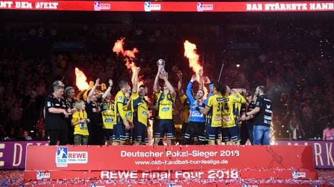 Rhein-Neckar Loewen v TSV Hannover-Burgdorf - DHB Cup Final