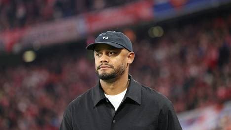 Bayern Münchens Trainer Vincent Kompany
