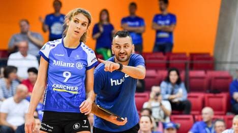 Die Damen von MTV Allianz Stuttgart sind in der Volleyball-Bundesliga gegen Schlusslicht Suhl gefordert